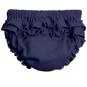 City Threads USA-Made Girls Soft Cotton Ruffle Diaper Cover - 1 of 3