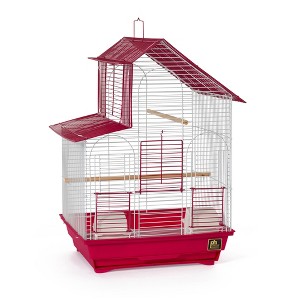 Prevue Pet Products Parakeet House Bird Cage Red - 1 of 4