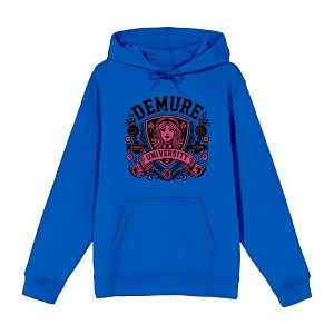 Demure University Adult Long Sleeve Hoodie - 1 of 2