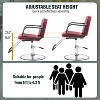 BestMassage Barber Chair Professional Salon Chair Heavy-Duty Hydraulic Pump with Swivel Base - 3 of 4