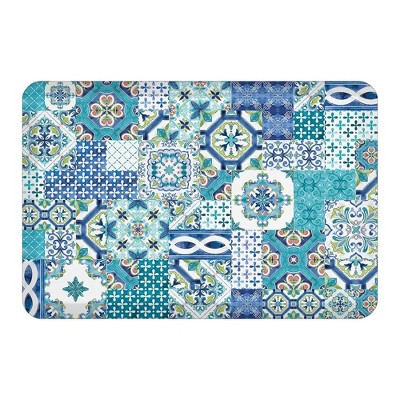 Laural Home Callisto Tiles 20" x 30" Anti-Fatigue Kitchen Mat