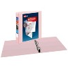 Avery 1.5" Heavy Duty View Ring Binder - Blush - 2 of 3