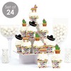 Big Dot of Happiness Let's Fiesta - Cupcake Decoration - Fiesta Cupcake Wrappers and Treat Picks Kit - Set of 24 - 2 of 4