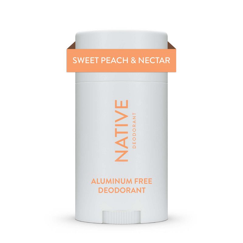 Native Deodorant - Sweet Peach &#38; Nectar - Aluminum Free - 2.65 oz, 1 of 10