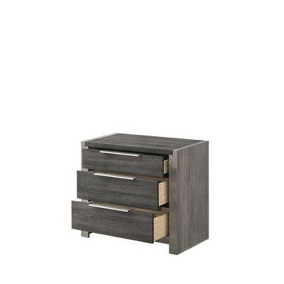 Acme Furniture,Jehoram Nightstand, Gray Finish