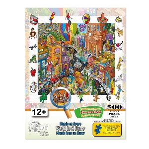 Wuundentoy Premium Edition: World in a Hurry Jigsaw Puzzle - 500pc - 1 of 4