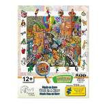 Wuundentoy Premium Edition: World in a Hurry Jigsaw Puzzle - 500pc