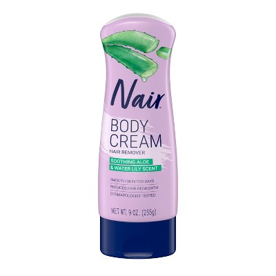 Nair Hair Removal Body Cream Aloe And Water Lily 9.0oz Target