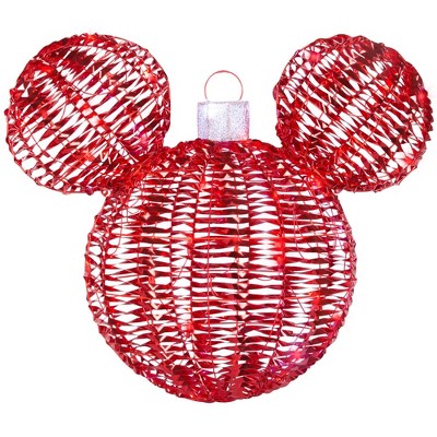 Disney Magic Holiday 2.75FT Mickey Mouse Hanging Lighted Yard Decor w/ LED Lights