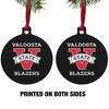 Valdosta Secondary Logo Aluminum Holiday Christmas Tree Ornament - 2 of 4