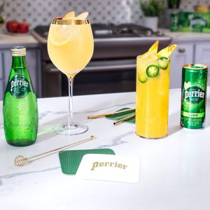 Perrier Carbonated Mineral Water, Original, 25.3 Fl Oz Glass Bottle (Pack of 6) 25.3 Fl Oz (6 Pack) Unflavored - 1 of 4