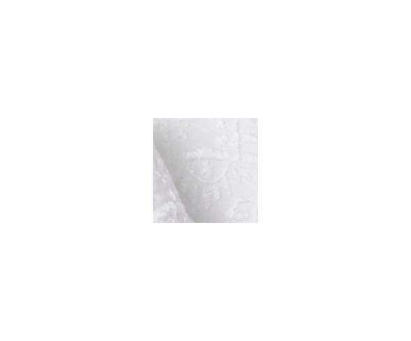 Embroidered Hem Solid Sheet Set (Twin) White - Simply Shabby Chic&#153;