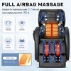 Massage Recliner Chair Zero Gravity Massage Full Body Chair Relax Massage With Bluetooth Air Pressure Recliner With Heat And Massage-Cuddlewood - 4 of 4