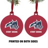 Stony Brook University Seawolves Logo Aluminum Holiday Christmas Tree Ornament - 2 of 4