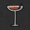 Dalix Espresso Martini Embroidered Lightweight Relaxed Jersey Tee Summer Cute Food Womens - 2 of 4
