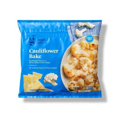 Frozen Cauliflower Florets in White Cheese Gratin Sauce - 21oz - Good & Gather™