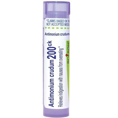 Antimonium Crudum 200CK by Boiron Homeopathic Single Medicine For Digestive  -  80 Pellet