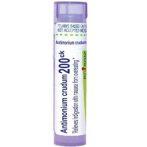Antimonium Crudum 200CK by Boiron Homeopathic Single Medicine For Digestive  -  80 Pellet - 1 of 4