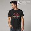 Mens Jurassic Park Distressed Logo T Shirt - 2 of 4
