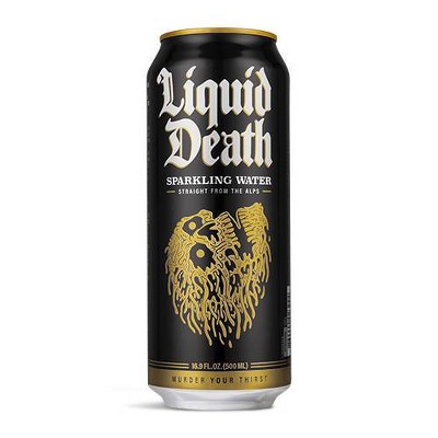 Liquid Death 100% Sparkling Mountain Water - 16.9 fl oz Can
