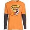 Seven Times Six Cheetos Shirt Mens Chester Cheetah Faux Long Sleeve Tee With Matching Beanie Multicolored - 2 of 4