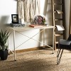 Callie Rolling Desk - Rustic Brown/Cream - Safavieh - 4 of 4