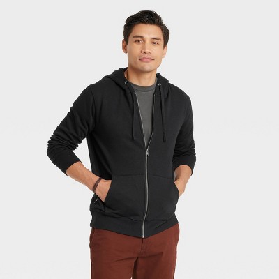 Men's Hooded Sweatshirt - Goodfellow & Co™ Black S