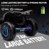 12V Kids ATV, Ride on Toy Car Bombardier Licensed BRP Can-am 4 Wheeler Quad Electric Vehicle, w/LED Lights - 2 of 4