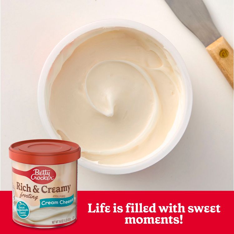 Betty Crocker Rich and Creamy Cream Cheese Frosting - 16oz, 3 of 10