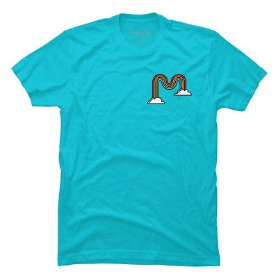 Men's Design By Humans Rainbow By DesignAzalea T-Shirt