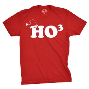 Ho To The Third Ugly Funny Christmas T Shirt Hohoho Holiday Xmas Graphic Tees - Crazy Dog Men's T Shirt - 1 of 4