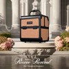 Byootique Makeup Train Case Cosmetic Organizer w/ Mirror Artist - 2 of 4