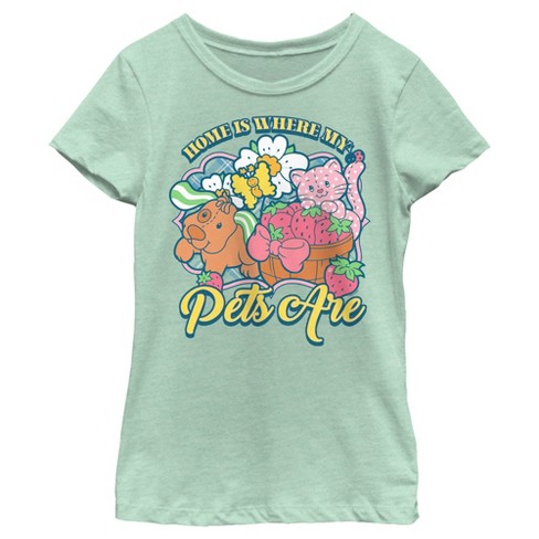 Girl's Strawberry Shortcake Sweetest Pets T-Shirt - image 1 of 4