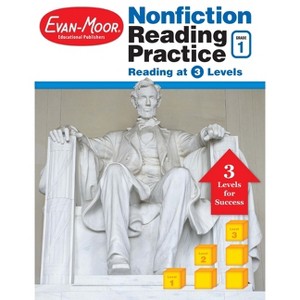 Nonfiction Reading Practice, Grade 1 Teacher Resource - by  Evan-Moor Educational Publishers (Paperback) - 1 of 1