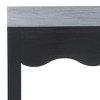 Lilith Square Wave Accent Table - ACC5733B - Matte Black - Safavieh - 3 of 4