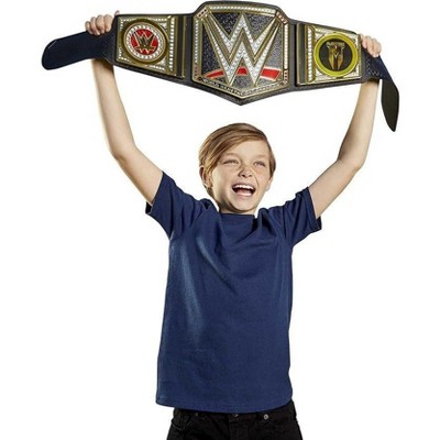 WWE Championship Showdown Deluxe Role Play Title, Authentic Styling with 4 Swappable Side Plates, Adjustable Belt for Kids Ages 6 Years Old & Up