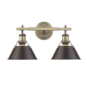 Golden Lighting Orwell 2 Light Bath Vanity - 1 of 1
