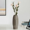 Uniquewise 9.5" H Decorative Ceramic Abstract Face Modern Statue Sculpture Flower Centerpiece Vase - image 2 of 4