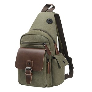 Unique Bargains Waterpoof Anti-Theft Casual Crossbody Backpack for Outdoor - 1 of 4