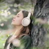 SUGIFT Over-Ear Bluetooth Headphones with Noise Cancellation, Beige - 2 of 4