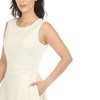 White Mark Women's Tweed Fit & Flare Dress - image 4 of 4