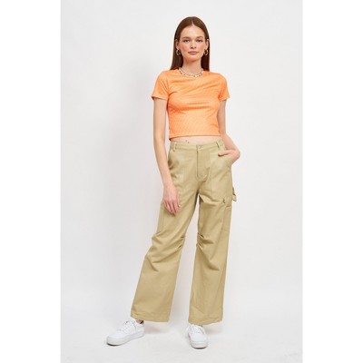 EMORY PARK Women's cargo pants full