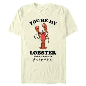 Mens Friends Ross and Rachel You're My Lobster T Shirt - 1 of 3
