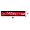 Big Dot of Happiness Red 2025 Graduation Party Decorations Party Banner - 2 of 4