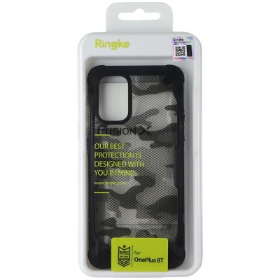 Ringke Fusion X Series Case for OnePlus 8T - Black Camo