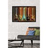 Trends International Guitars Wall Art Framed Wall Poster Prints - 2 of 4
