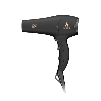 Andis Pro Dry Soft Grip Tourmaline Ionic Ceramic 1875W Hair Dryer - Black