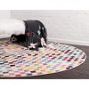 Unique Loom    Chromatic Palm Bay Area Rug - 3 of 4