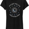 Women's - Instant Message - It's Not You It's Your Star Sign Short Sleeve Graphic T-Shirt - 2 of 4