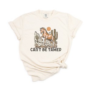 CAN'T BE TAMED Graphic Short Sleeve Tee